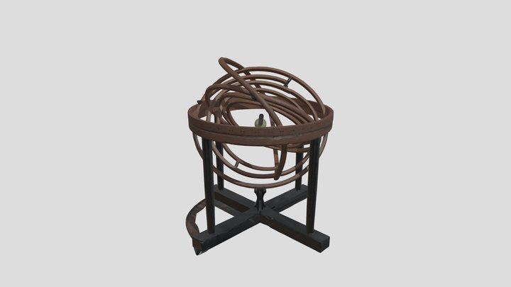 Armillary Sphere – Gratis 3D-model STL