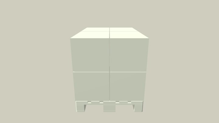 Pallete 3D Model