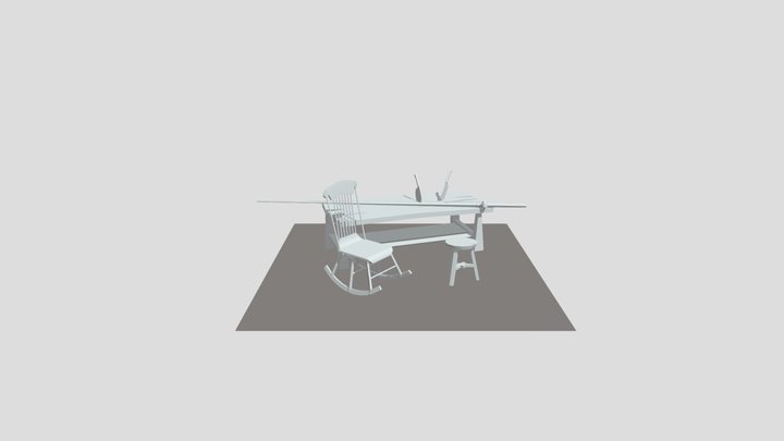DAE 5 Finished props - By the ocean 3D Model