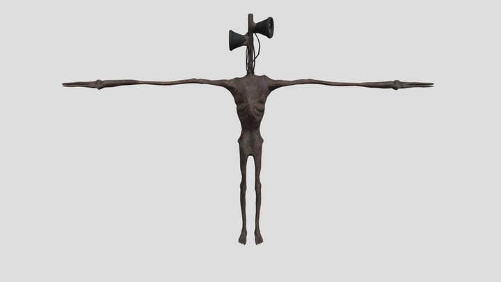 Siren Head サイレンヘッド 3D Model