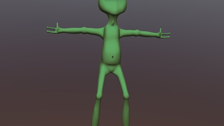 Alien 3D Model