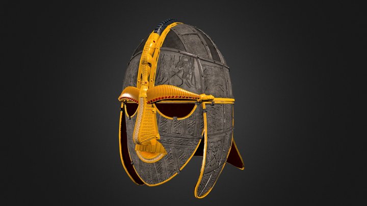 Sutton Hoo - Helmet 3D Model