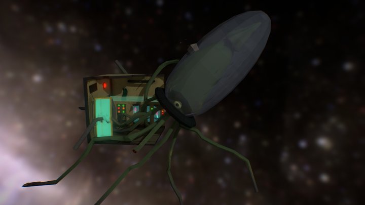 Battle of the Squid versus the Jelly Fish 3D Model