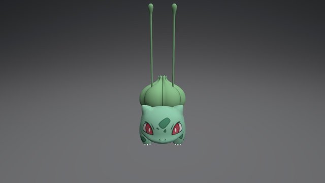 001 - Bulbasaur 3D Model