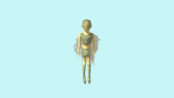 Character Six Wing 3D Model
