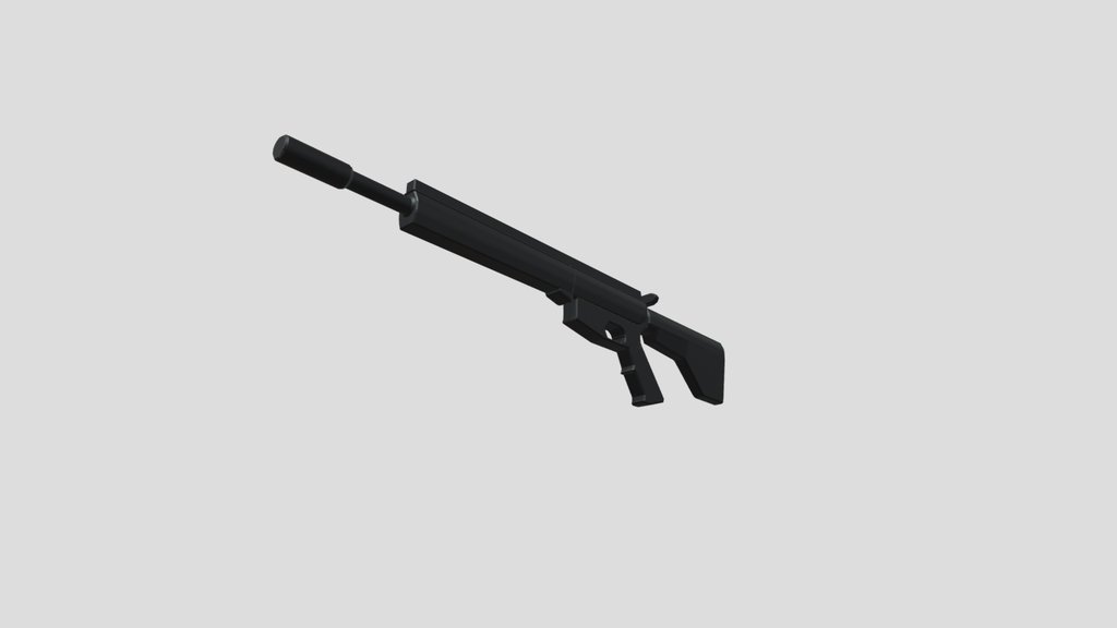 AR-15 rifle.