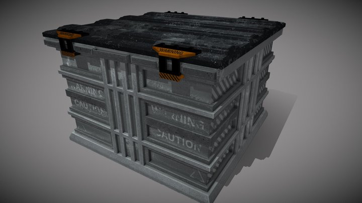 Heavy weight container – Kostenloses 3D-Modell STL