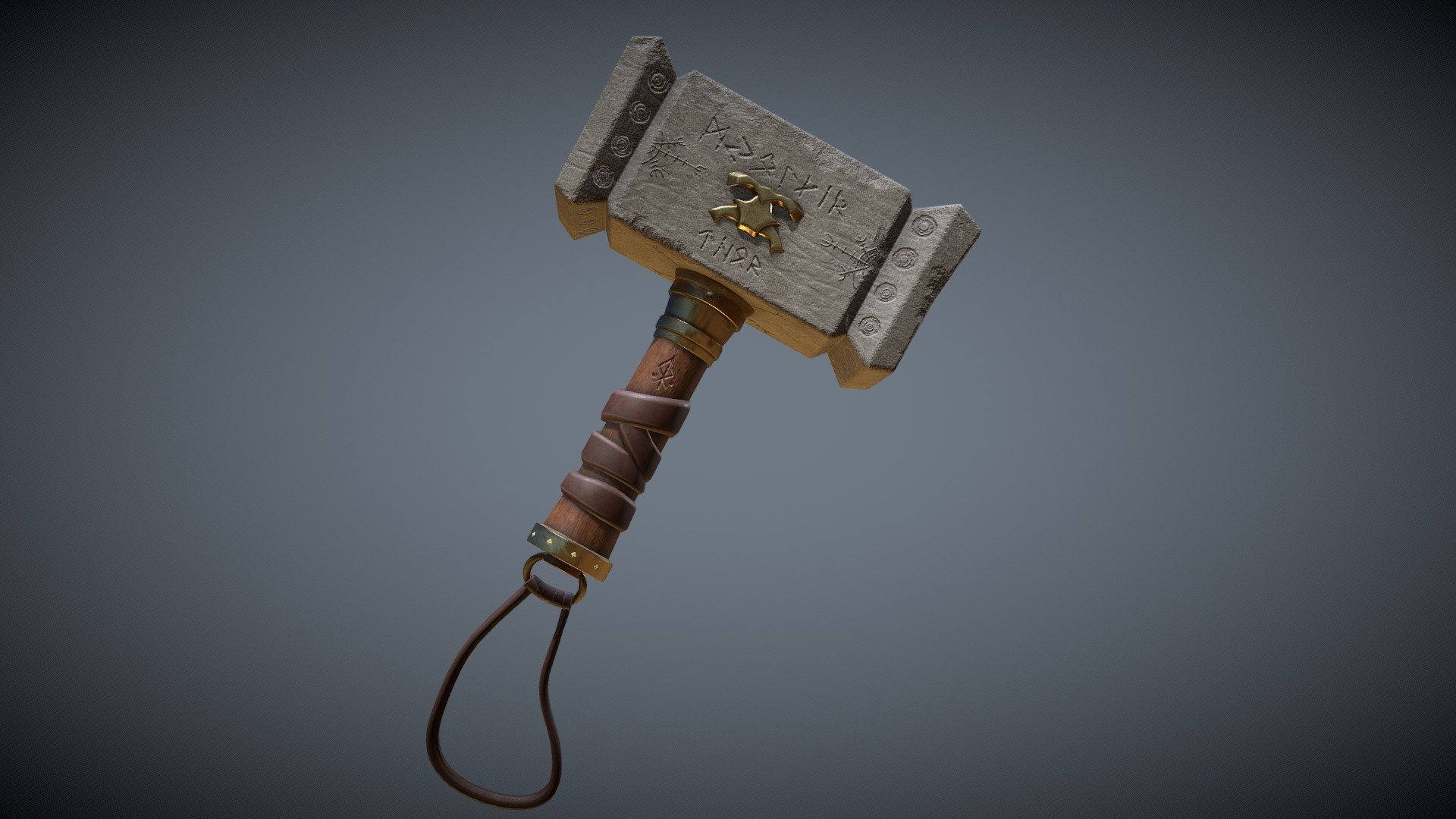 Stone Mjolnir