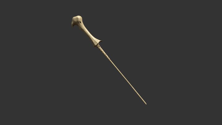 Voldemort's wand 3D Model
