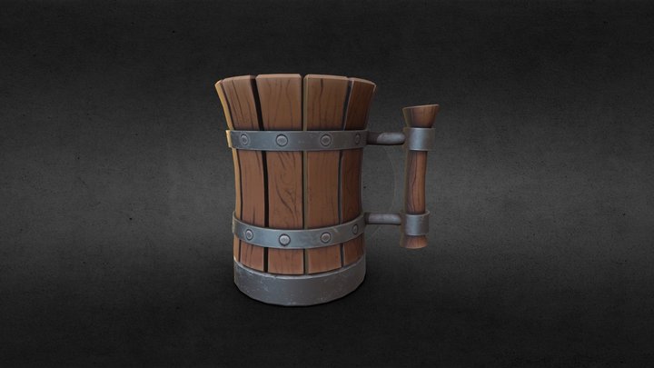 Beer Mug 3D Model