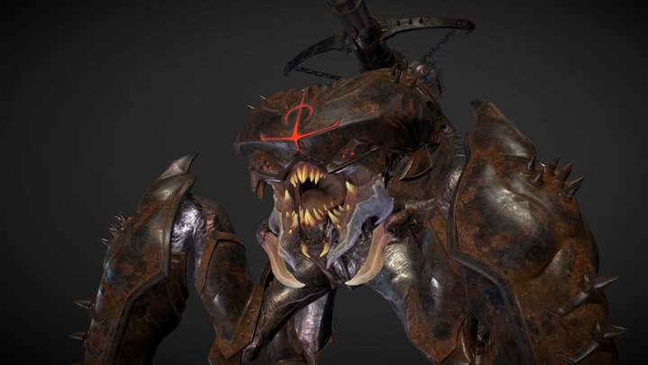 Arachnotron - DOOM : The Dark Ages - Rigged