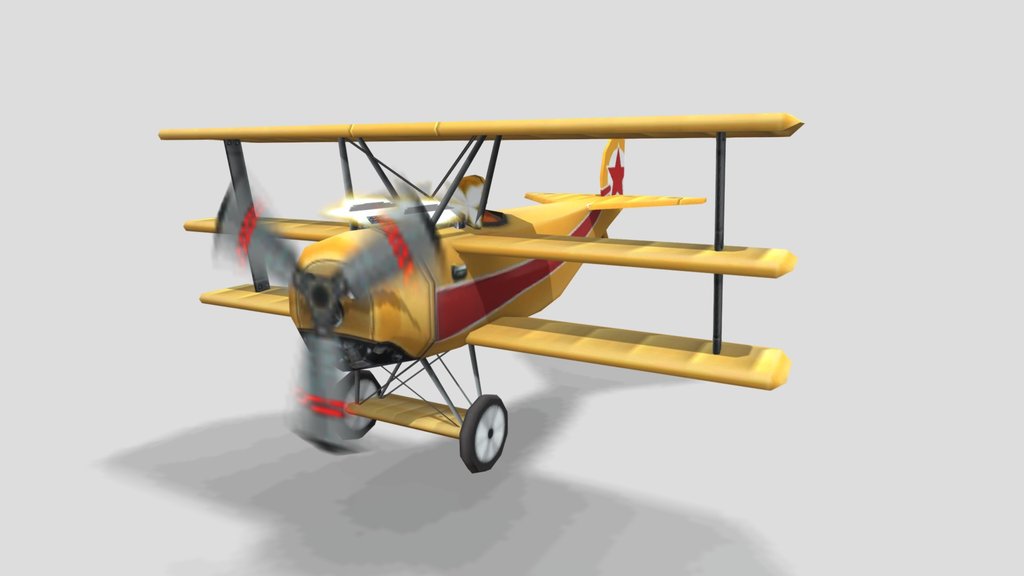 on the run - biplane