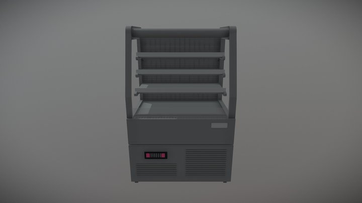 Mini refrigerated vitirine/showcase MINI BORA 3D Model