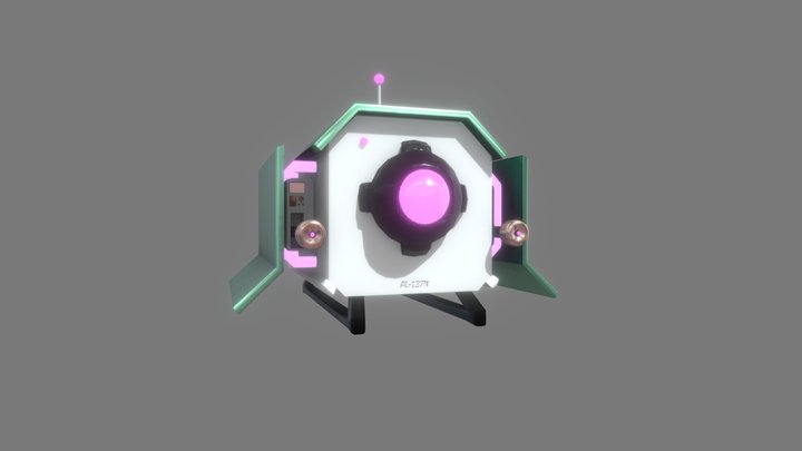 Enemy Drone 2 3D Model