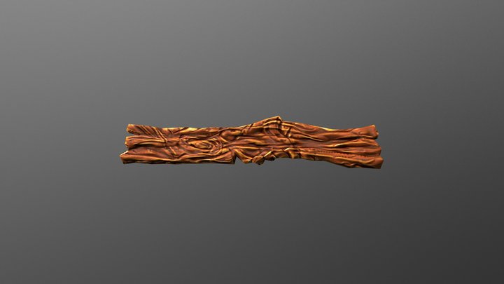Plank 3D Model