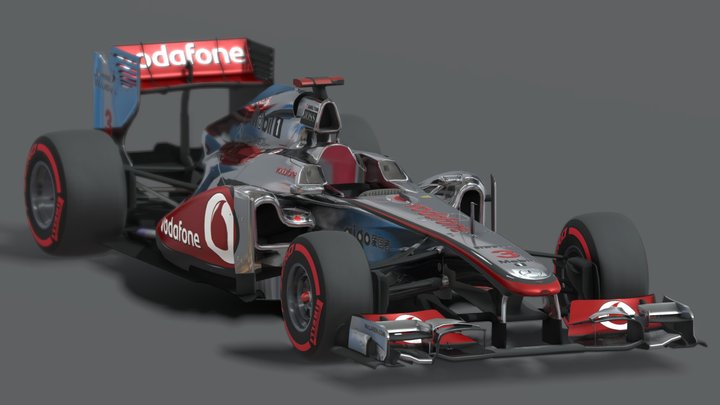 2011 McLaren MP4-26 – Free 3D Model STL