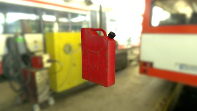 Fuel Can 3D Model