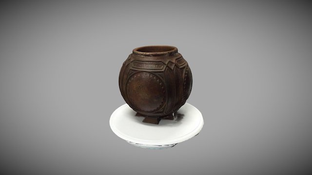 Copper Urn 3D Model