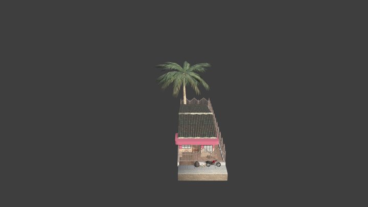 DAE Rowhomes - Cartagena 3D Model