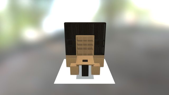 Furniture (Desk) 3D Model