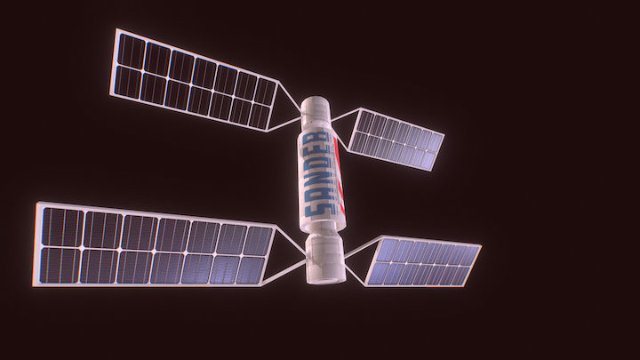 Satellite 3D Model