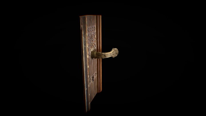 Picaporte Palacio Ferreyra 3D Model