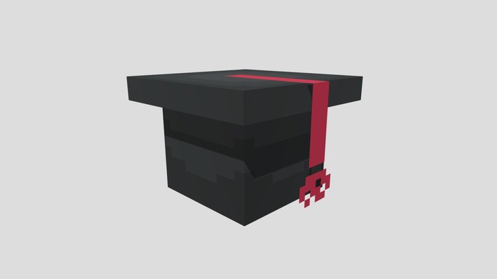 Scholars Hat 3D Model