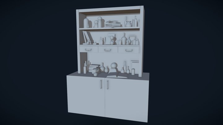 Commode 3D Model