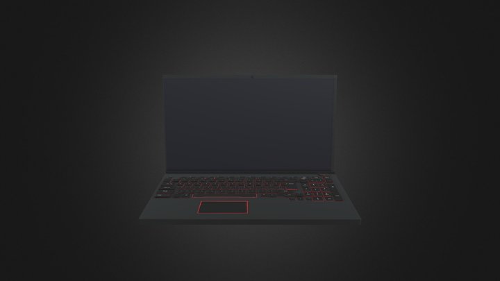 gaming laptop free 3D Model