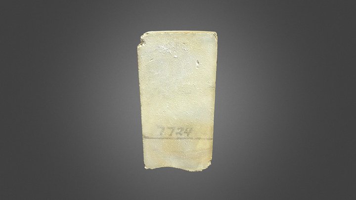 Evaporite Core Gray 1-31, Section 7724 – Modello 3D gratuito STL