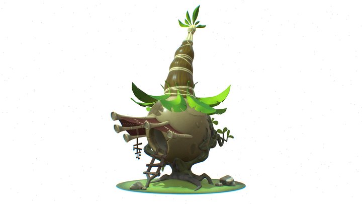 HouseEgg 3D Model
