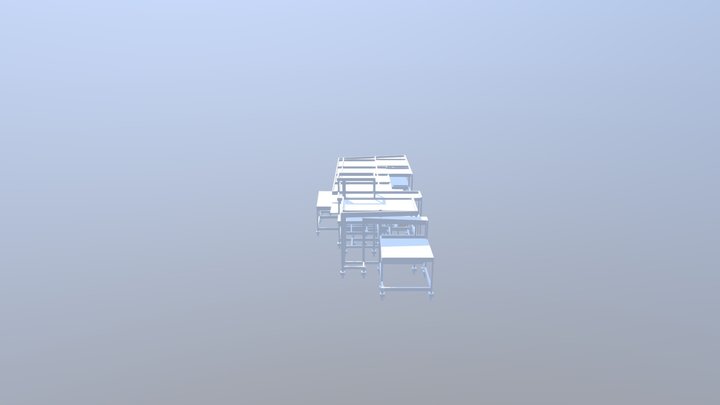 Portico 3D Lucia 3D Model