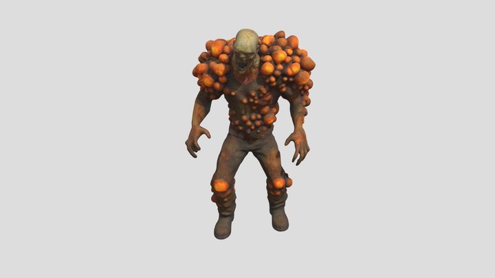 Infected_ zombie 3D Model