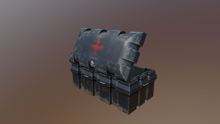 Supply Crate 3D Model