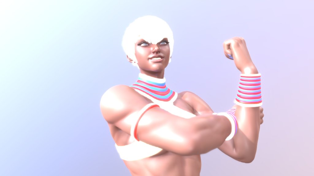 Street fighter Elena fan art