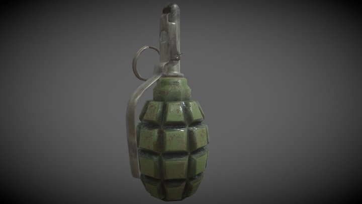 Grenade F1 3D Model