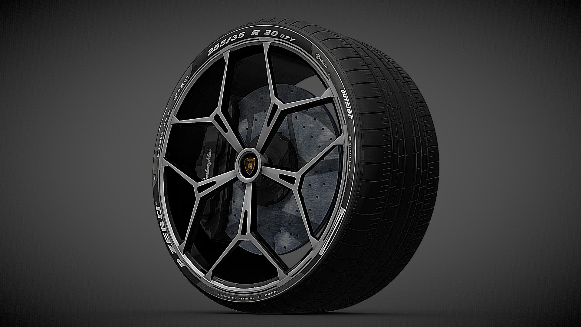 (FREE) Wheels Revuelto SDC Download Free 3D model by