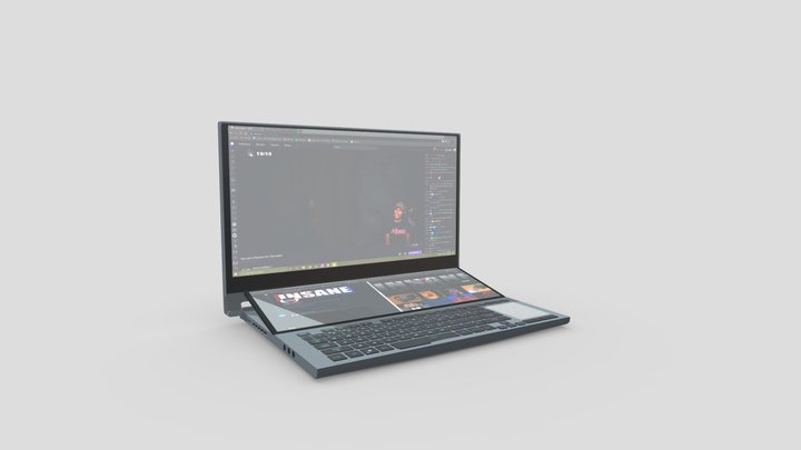 ROG Zephyrus Duo 15 3D Model