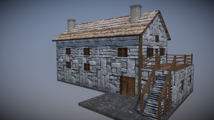 Texture Assignment 2: House 3D Model