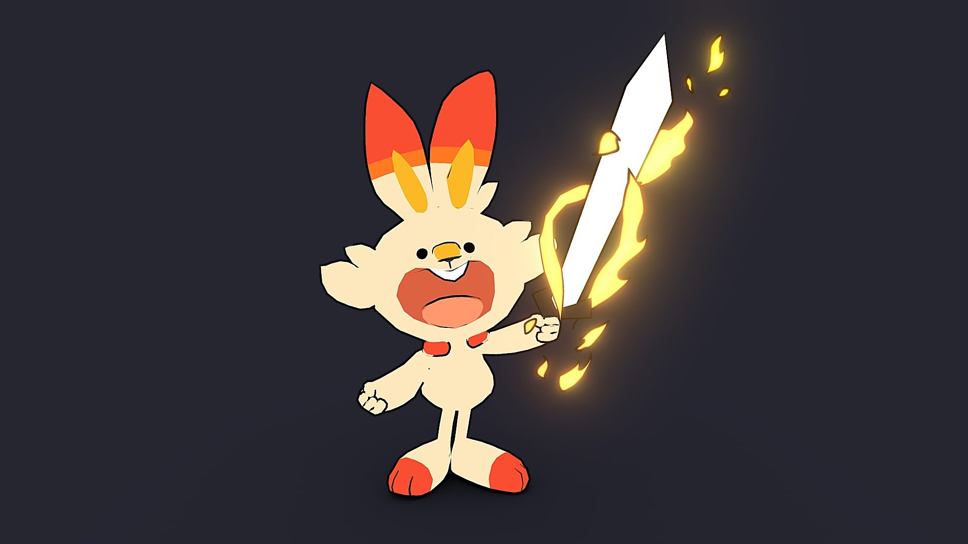 Scorbunny  Pokémon Sword e Pokémon Shield