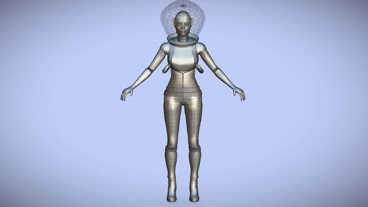 Space Queen :) 3D Model