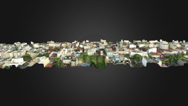 Jalan Negara, Jalan Garuda Medan -Indonesia 3D Model