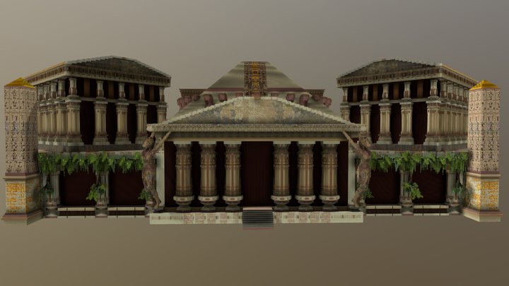 GreekEgypt 3D Model