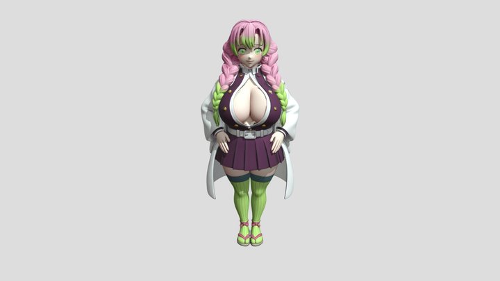 Mitsuri KANROJI – Modello 3D gratuito STL