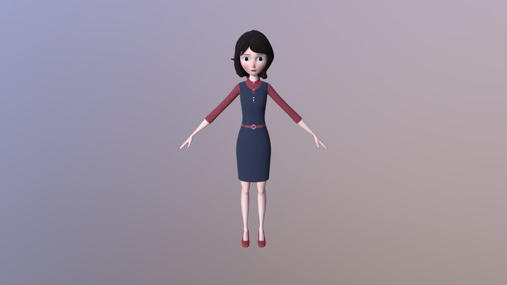 徐小心 3D Model