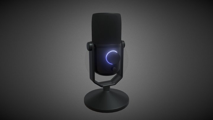 Microphone 3D Model