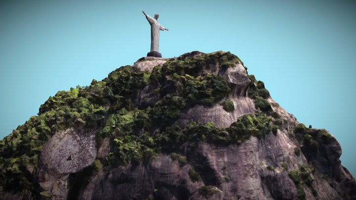 Christ the Redeemer, Rio de Janeiro, Brazil – Kostenloses 3D-Modell STL
