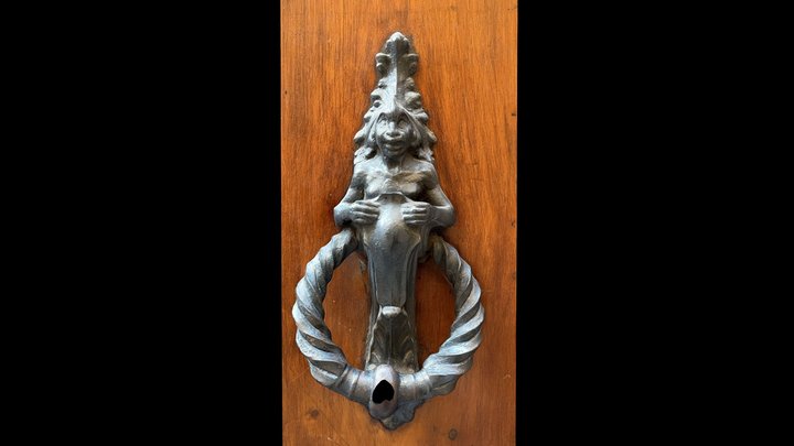 Siena - Door Knocker 3: Gnome (Scaniverse) – Free 3D Model STL