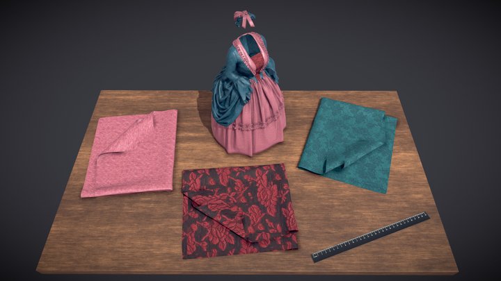 Textiles: Dwarfess’s costume