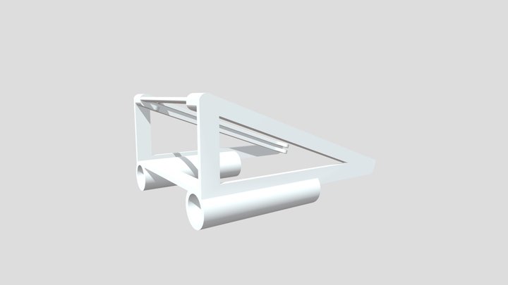 HoverGames RDDRONE-IOT Mount 3D Model